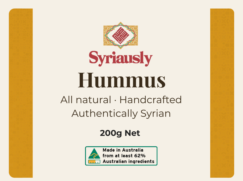Syriausly Hummus 450g